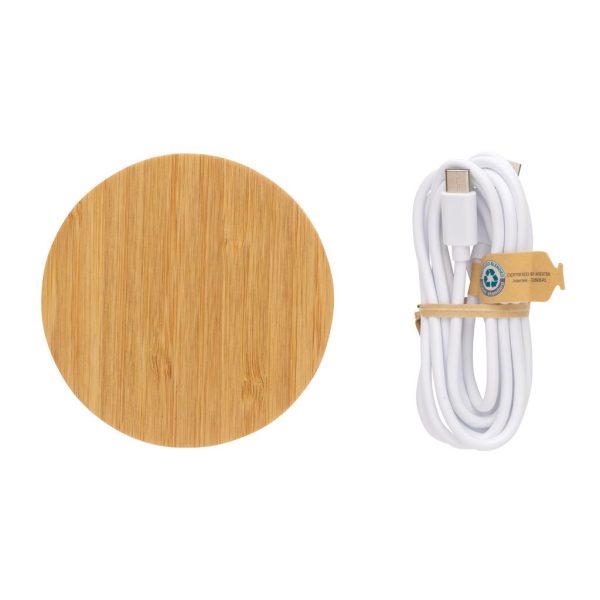 FSC® bamboo 15W wireless charger P308.389