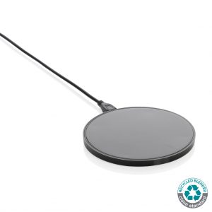 RCS standard recycled plastic 10W wireless charger P308.661