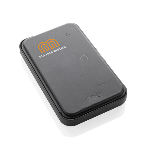 Swiss Peak RCS recycled travel case with 3 in 1 charger P309.0501