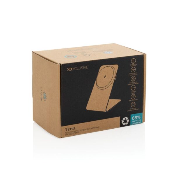 Terra aluminium 15W magnetic wireless charging phone stand P309.1002