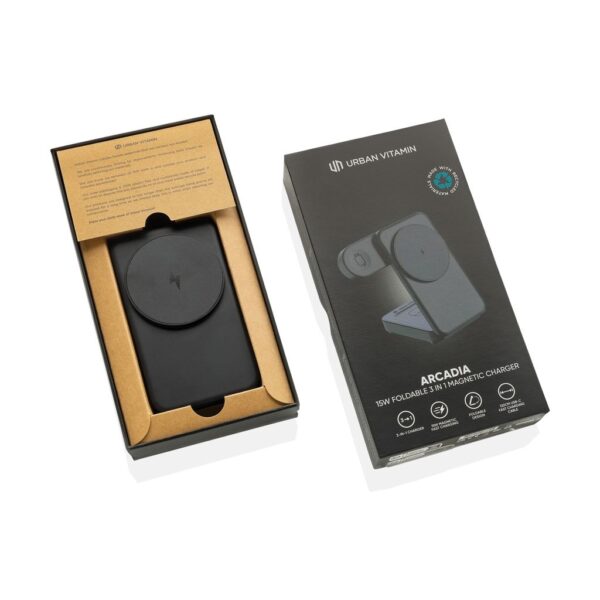 Urban Vitamin Arcadia RCS rplastic 15W 3in1 magnetic charger P309.5101