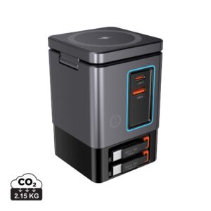 Urban Vitamin Sacramento 105W GAN charger+retractable cables P309.5402