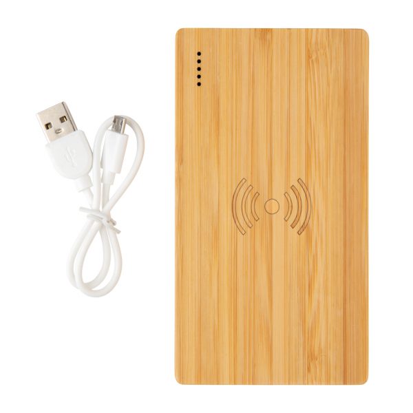 Bamboo 4.000 mAh wireless 5W Powerbank P322.029