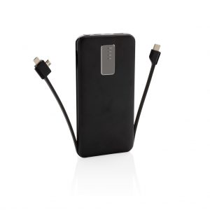 10.000 mAh powerbank with integrated cable P322.041