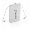 5.000 mAh Pocket Powerbank with integrated cables P322.083