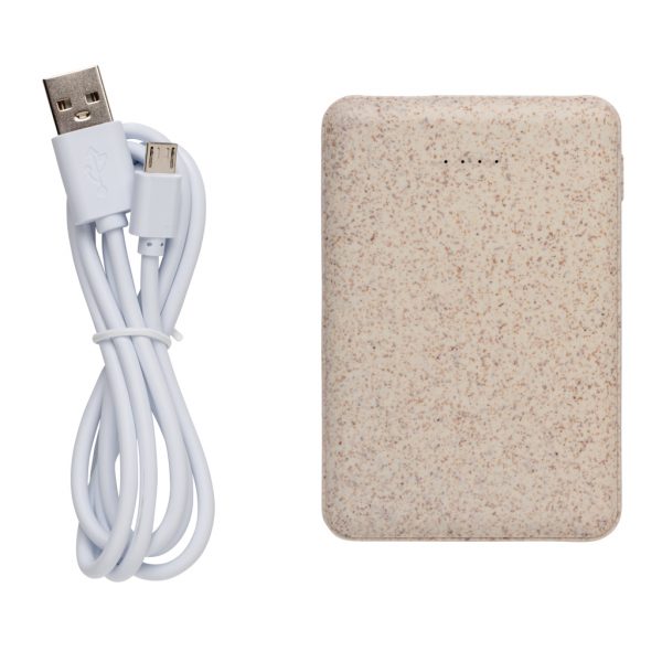 Wheat Straw 5.000 mAh Pocket Powerbank P322.139