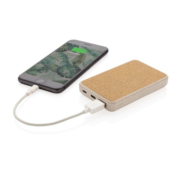 Cork and Wheat 5.000 mAh pocket powerbank P322.229