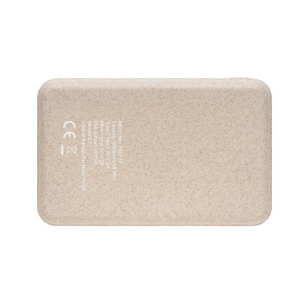 Cork and Wheat 5.000 mAh pocket powerbank P322.229