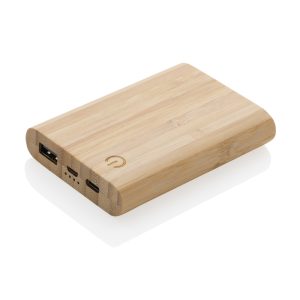 FSC® certified bamboo 5.000 mAh powerbank P322.259