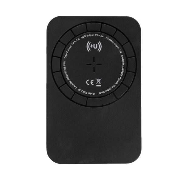 Magnetic 5.000 mAh 5W wireless powerbank P322.281