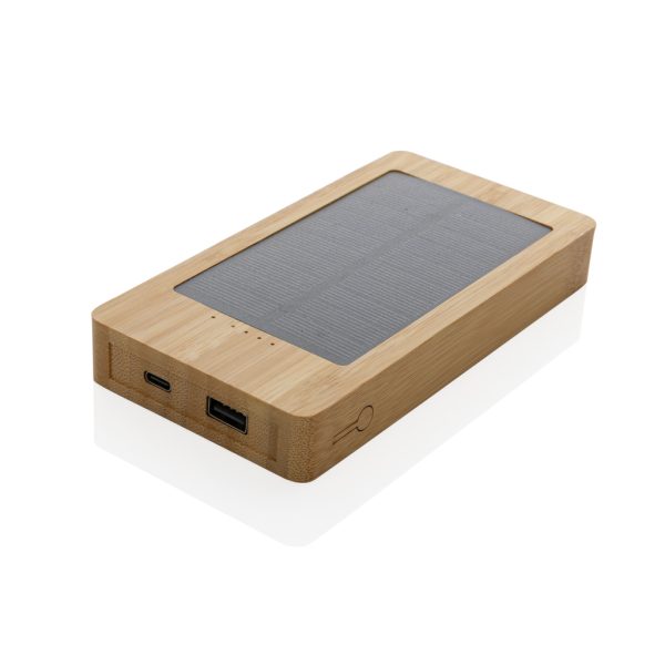 Sunwick 10.000 mAh Bamboo solar powerbank P322.399