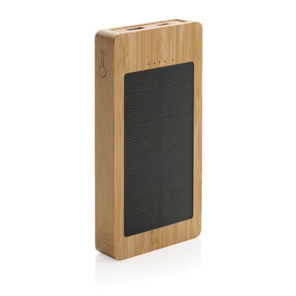 Sunwick 10.000 mAh Bamboo solar powerbank P322.399