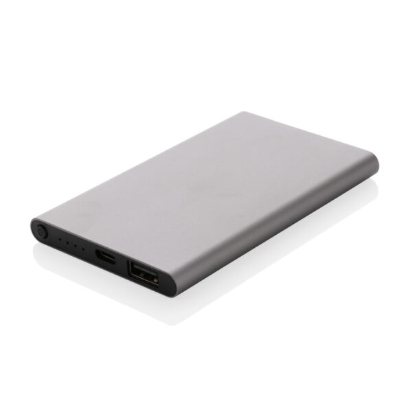 RCS recycled plastic/aluminum 4000 mah powerbank with type C P322.420