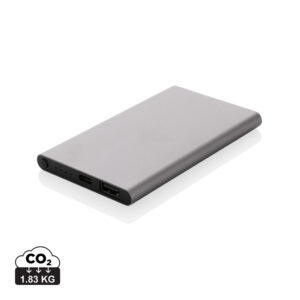 RCS recycled plastic/aluminum 4000 mah powerbank with type C P322.420