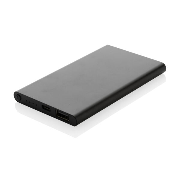 RCS recycled plastic/aluminum 4000 mah powerbank with type C P322.421