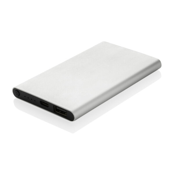 RCS recycled plastic/aluminum 4000 mah powerbank with type C P322.422