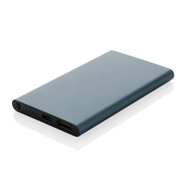 RCS recycled plastic/aluminum 4000 mah powerbank with type C P322.425