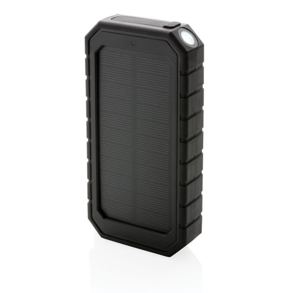 RCS recycled plastic Solar powerbank with 10W Wireless P322.451