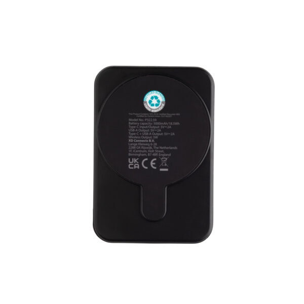 Stellar RCS recycled plastic 5000 mah 5W magnetic powerbank P322.5901