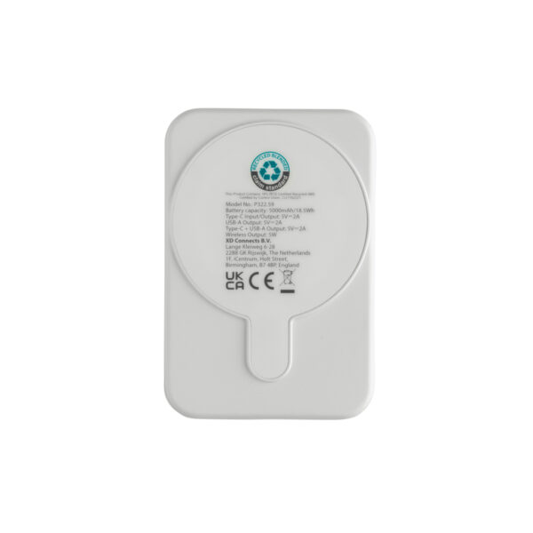 Stellar RCS recycled plastic 5000 mah 5W magnetic powerbank P322.5903