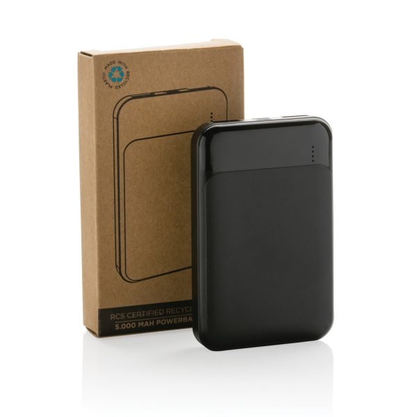 RCS recycled plastic 5.000 mAh powerbank P322.611