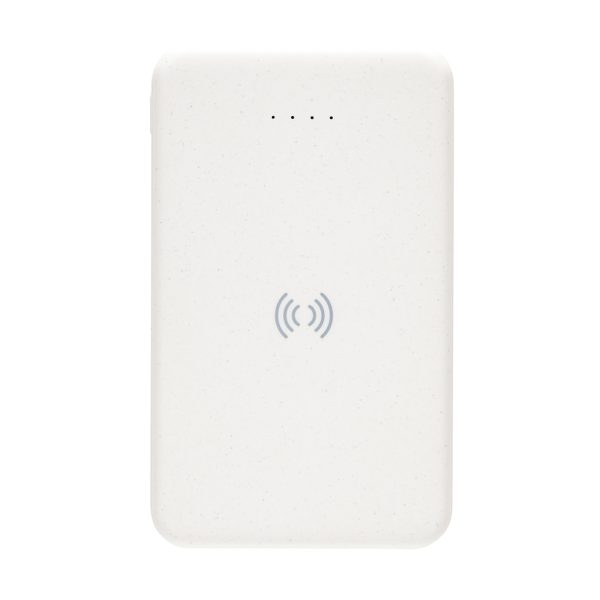 RCS recycled plastic 5.000 mAh 5W wireless powerbank P322.623