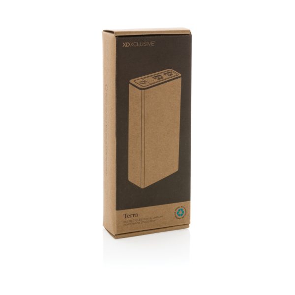 Terra RCS recycled 20W aluminum powerbank 20.000 mAh P322.632