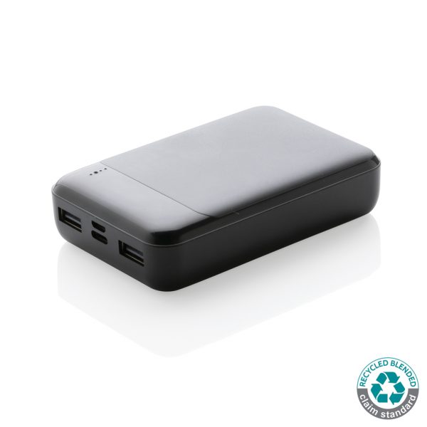 RCS standard recycled plastic 10.000 mAh powerbank P322.661