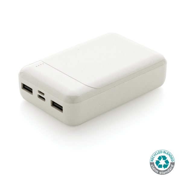 RCS standard recycled plastic 10.000 mAh powerbank P322.663