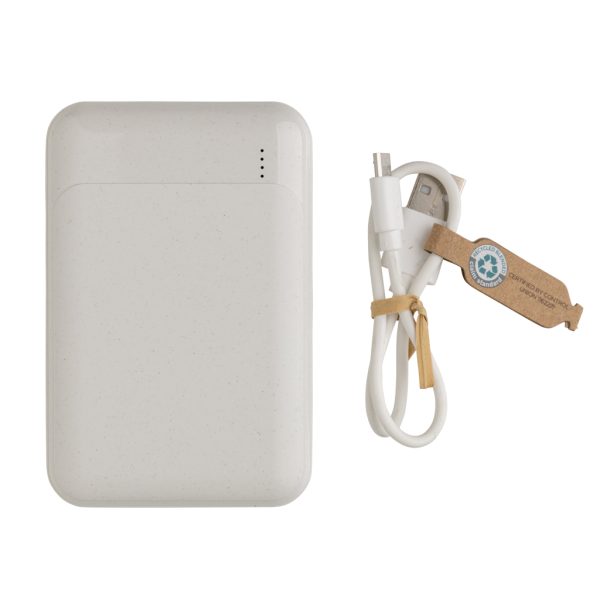 RCS standard recycled plastic 10.000 mAh powerbank P322.663