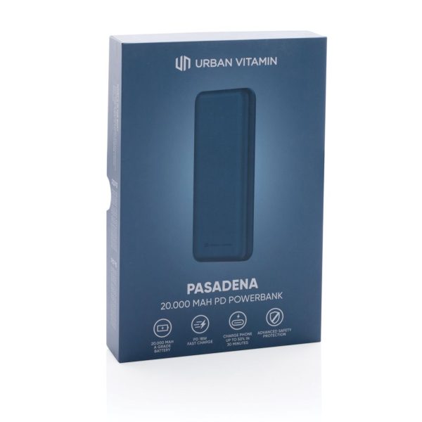 Urban Vitamin Pasadena 20.000 mAh 18W PD powerbank P322.755