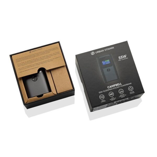 Urban Vitamin Campbell 55W 10.000mAh pocket powerbank P322.7602