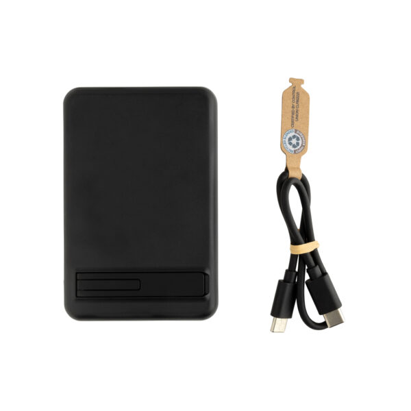 Zen RCS rplastic 5000 mah 5W magnetic bamboo powerbank P322.9001