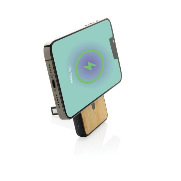 Zen RCS rplastic 5000 mah 5W magnetic bamboo powerbank P322.9001