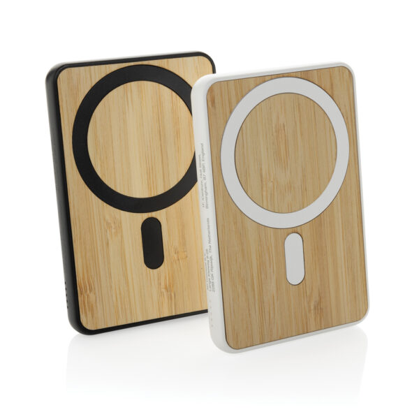 Zen RCS rplastic 5000 mah 5W magnetic bamboo powerbank P322.9001