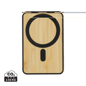 Zen RCS rplastic 5000 mah 5W magnetic bamboo powerbank P322.9001