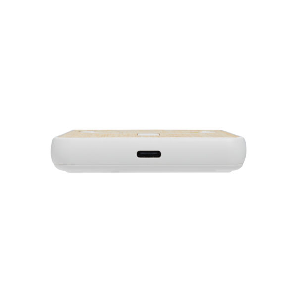 Zen RCS rplastic 5000 mah 5W magnetic bamboo powerbank P322.9003