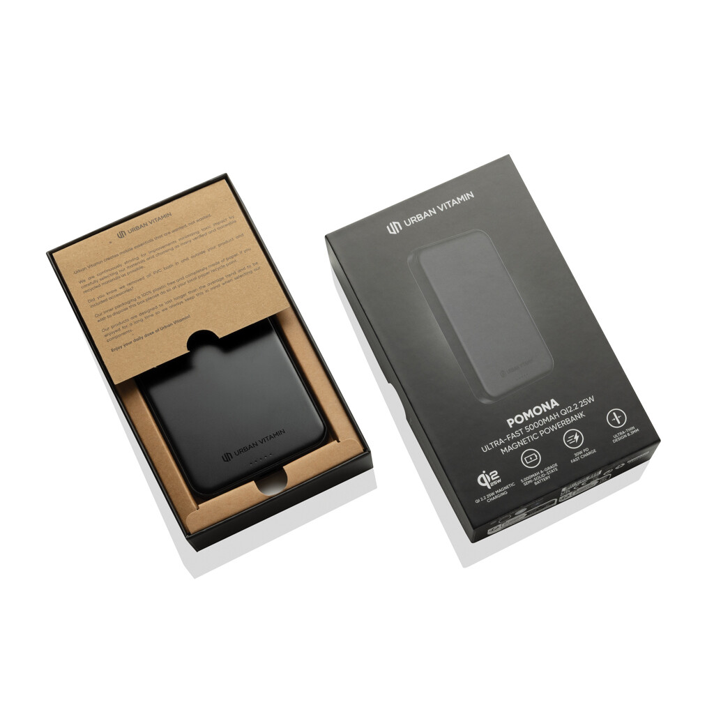 Baterija prijenosna Urban Vitamin Pomona 5000mAh Qi2.2 25W magnetska P322.9201
