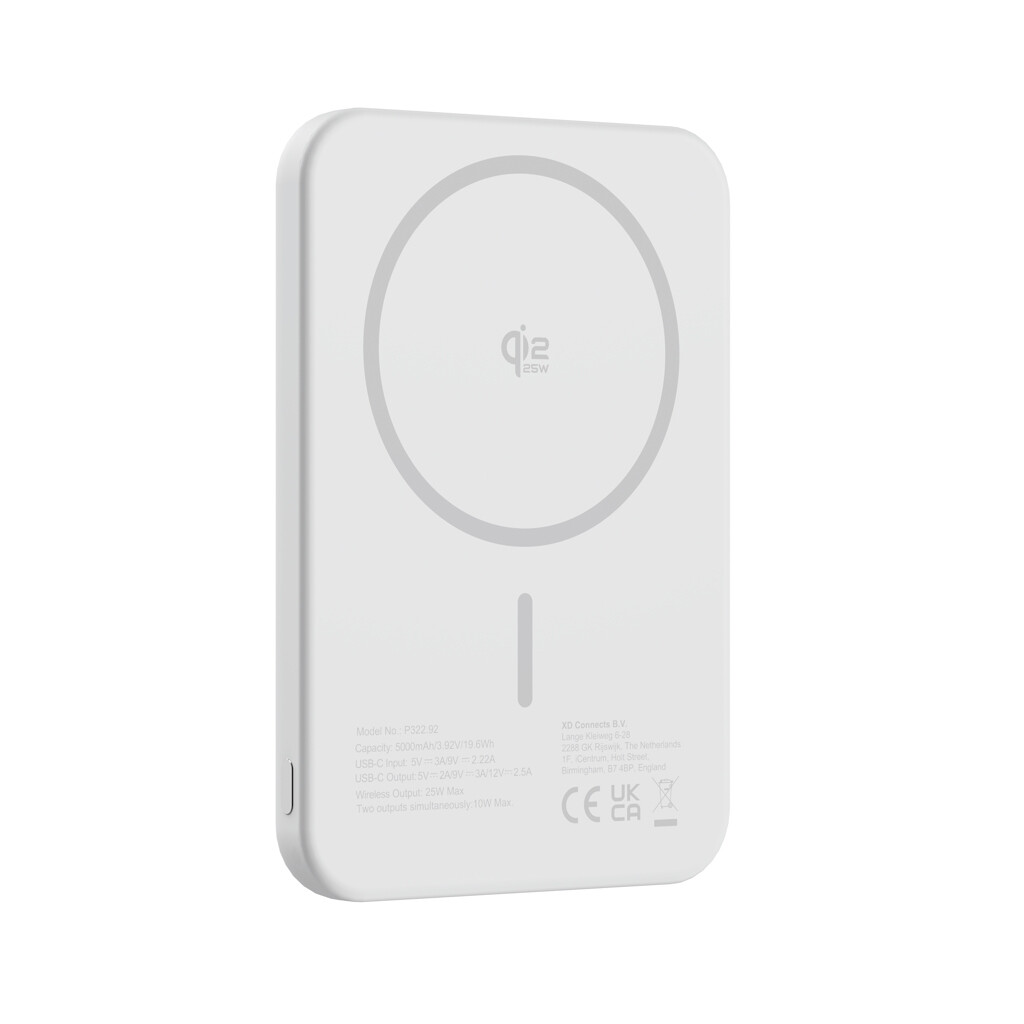 Baterija prijenosna Urban Vitamin Pomona 5000mAh Qi2.2 25W magnetska P322.9202
