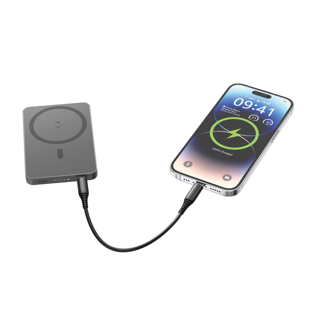 Baterija prijenosna Urban Vitamin Marin 5000mAh magnetska 15W bežična P322.9401