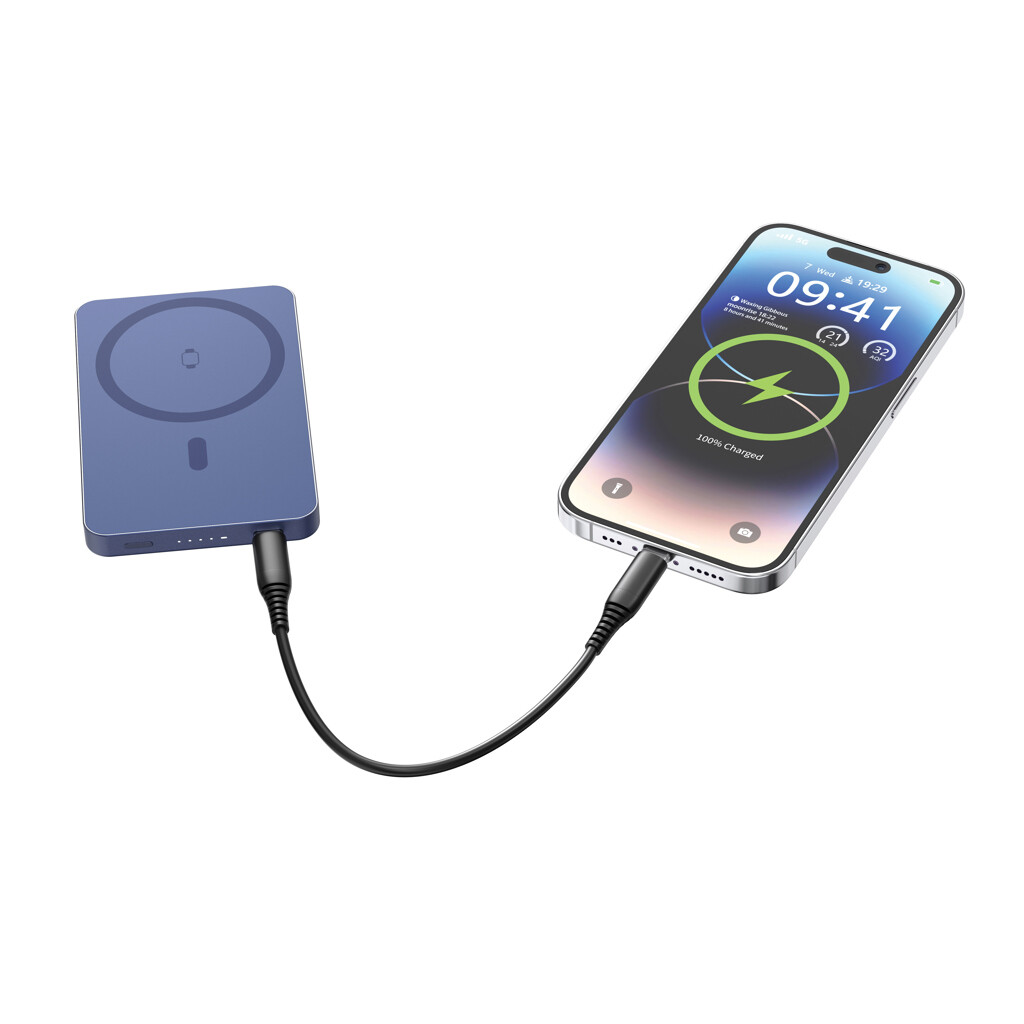 Baterija prijenosna Urban Vitamin Marin 5000mAh magnetska 15W bežična P322.9405