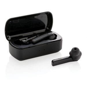 Free Flow TWS earbuds in charging case P329.041