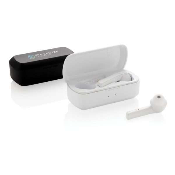 Free Flow TWS earbuds in charging case P329.041