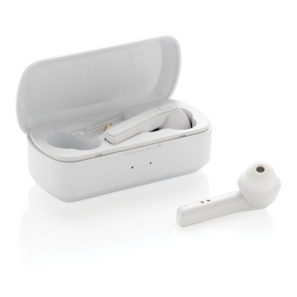 Free Flow TWS earbuds in charging case P329.043