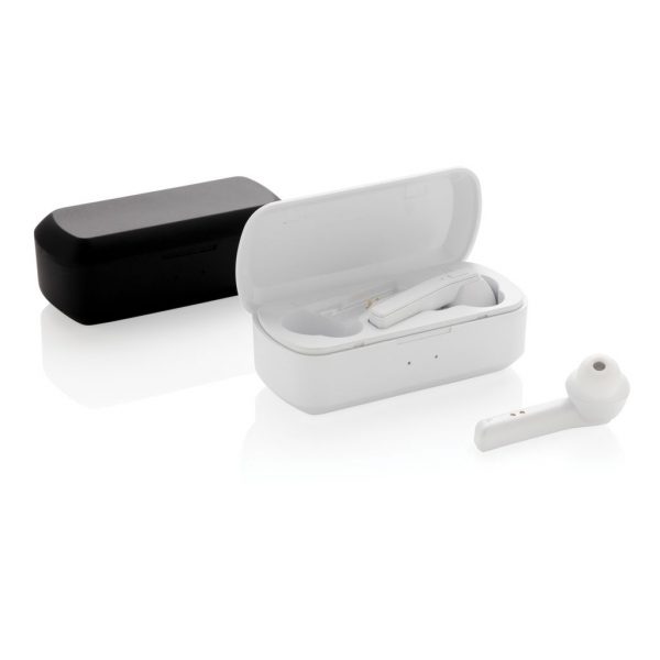 Free Flow TWS earbuds in charging case P329.043