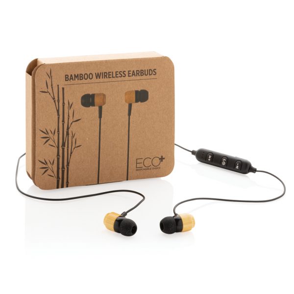 Bamboo wireless earbuds P329.109