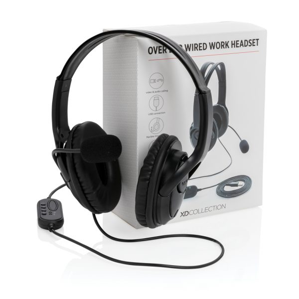 Over ear wired work headset P329.151