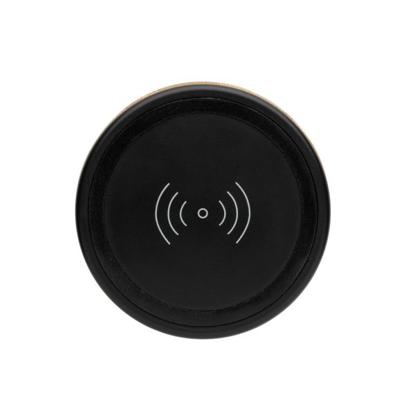 Bamboo wireless charger speaker P329.179
