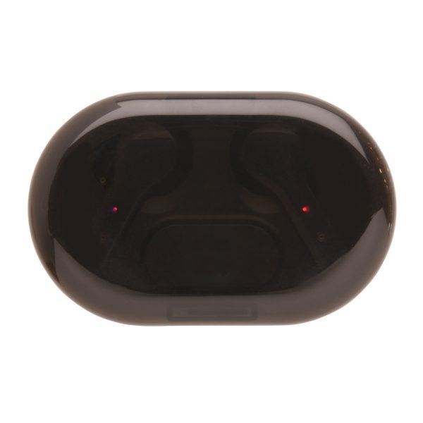 Light up logo TWS earbuds in charging case P329.181