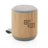 Bamboo and fabric 3W wireless speaker P329.379